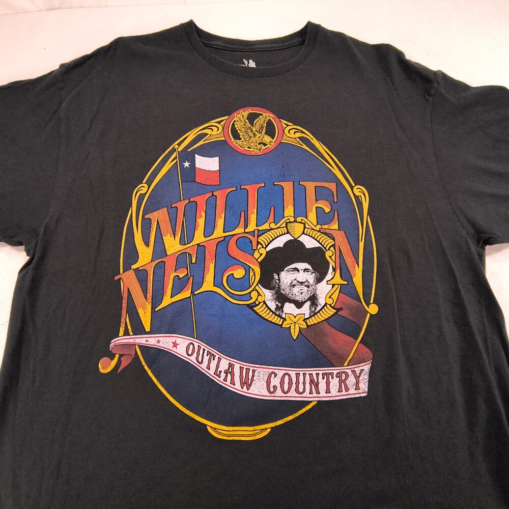 Zion Rootswear Graphic Nillie Neis Crew Neck T Shirt Adult Mens Size 2XL Black
